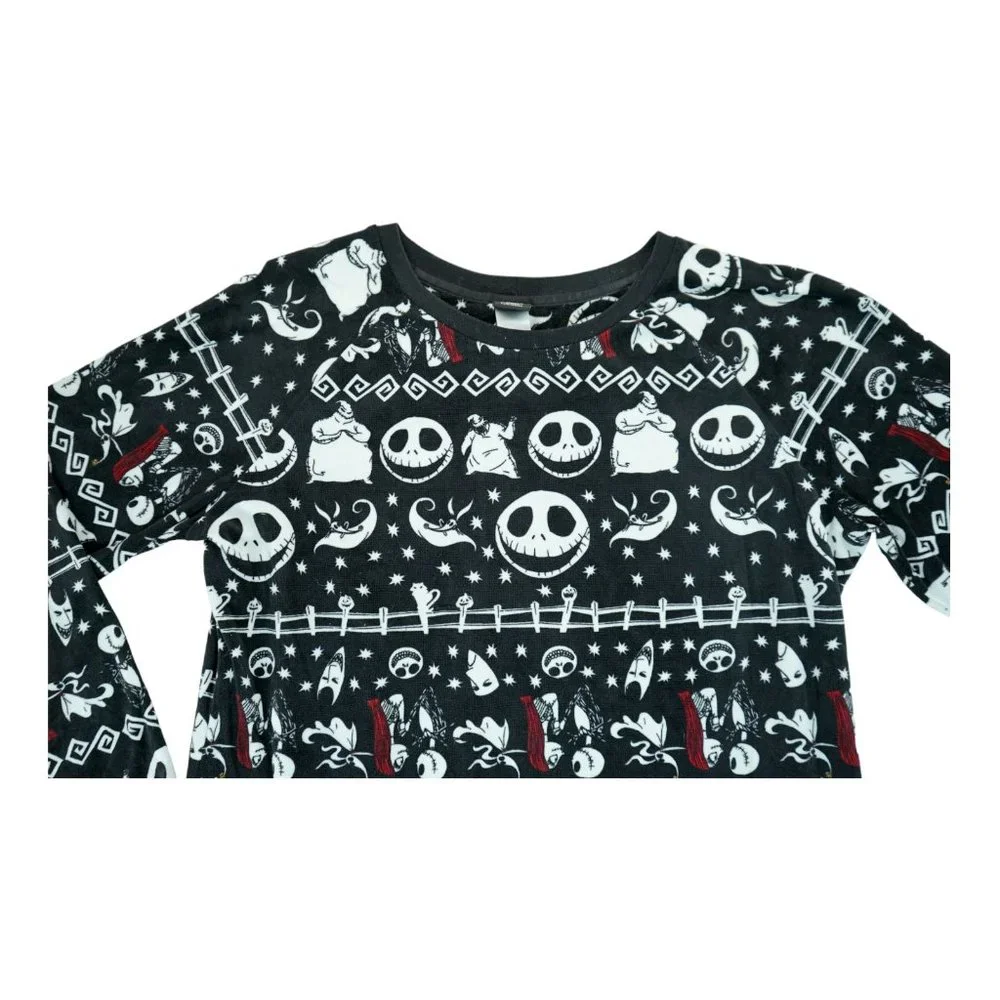 Nightmare Before Christmas Shirt Pajama Top Womens XL(16-18) Disney Tim Burton’s - Picture 3 of 3